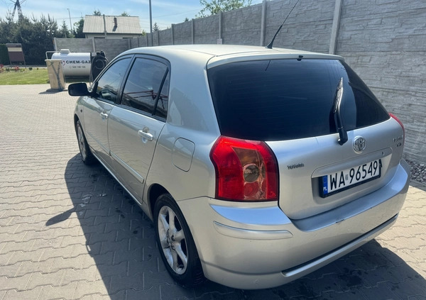 Toyota Corolla cena 10900 przebieg: 238471, rok produkcji 2004 z Warszawa małe 29